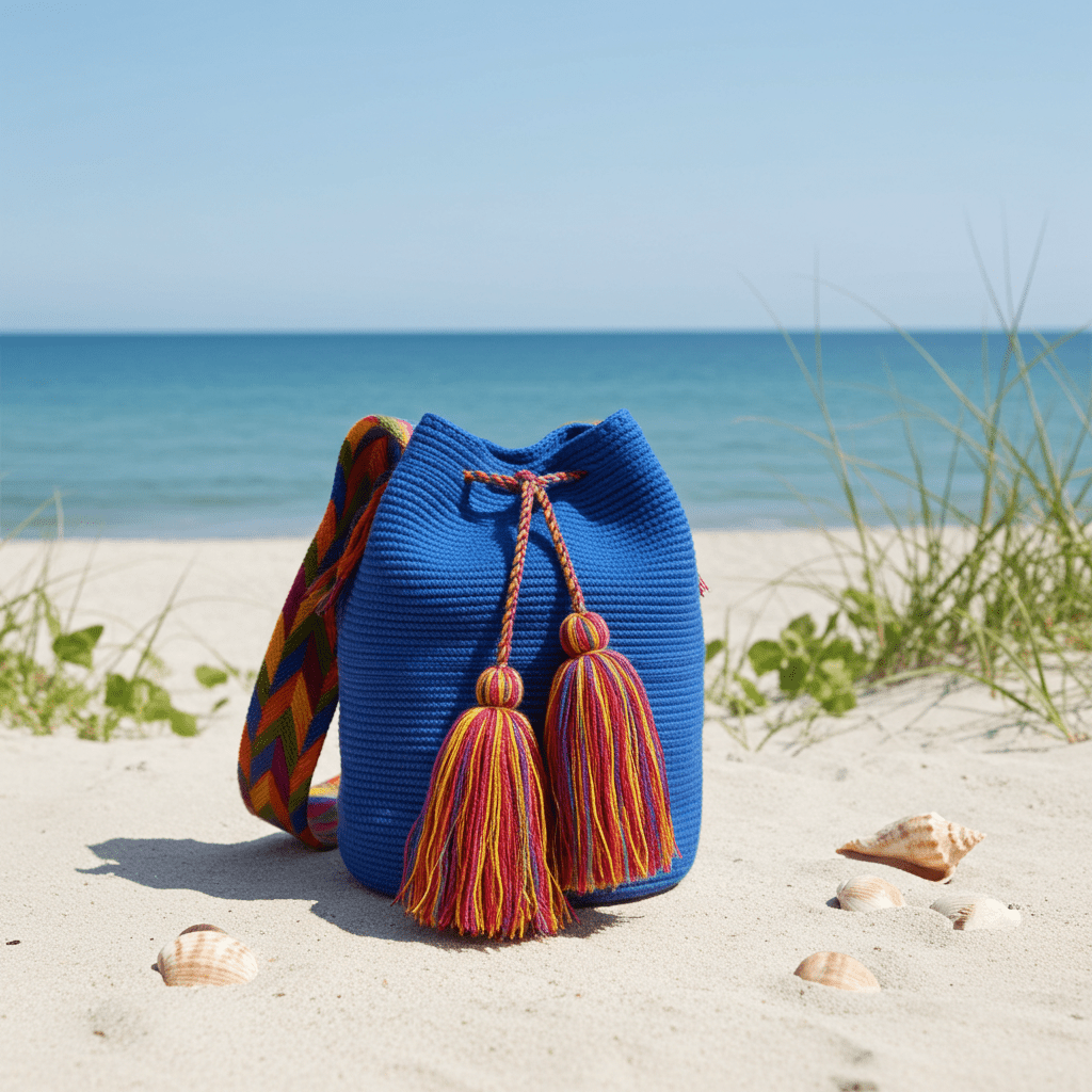 Cielo Wayuu Bags - Zul Luz