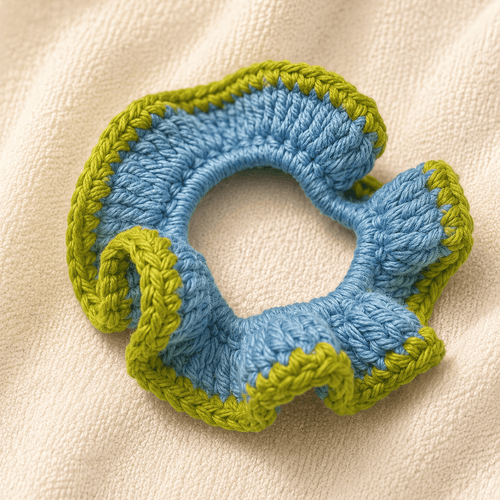 Crochet Scrunchie - Zul Luz