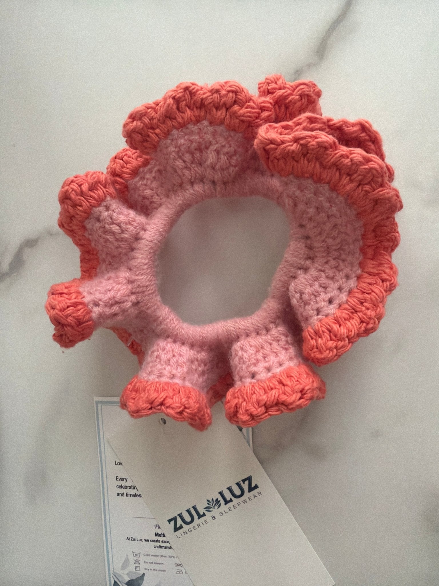 Crochet Scrunchie - Zul Luz